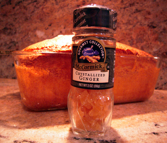 Pound cake ginger