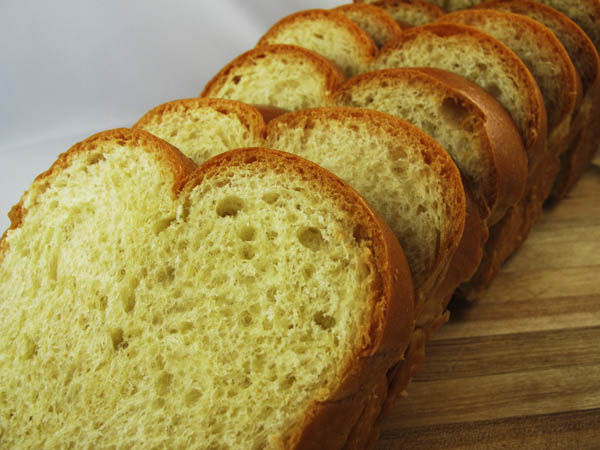 Brioche slices