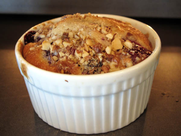 Blackberry Walnut Cake