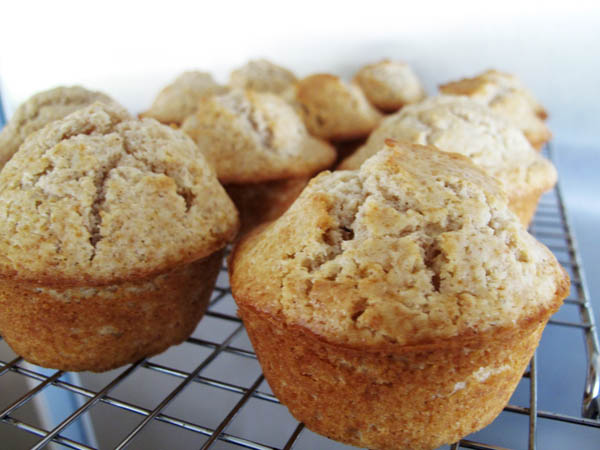 Doughnut muffins cooling