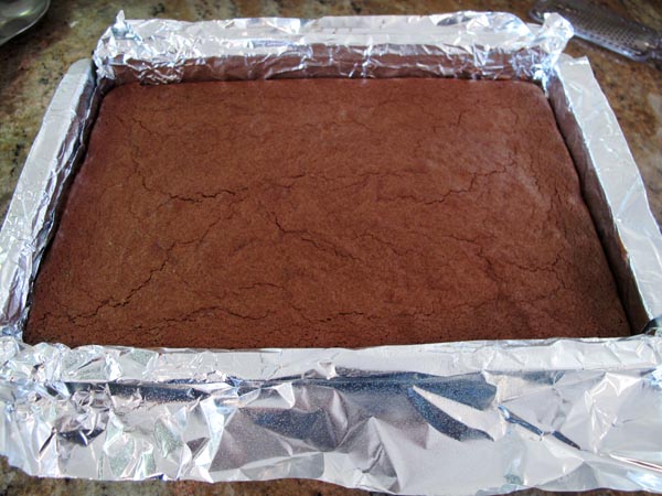 Brownies baked
