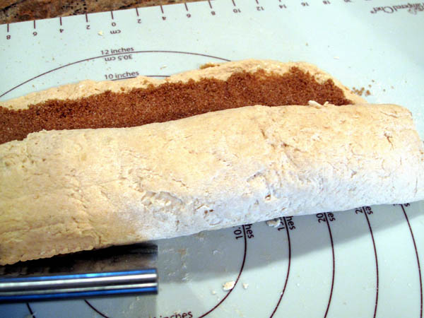 Cinnamon Bun rolling