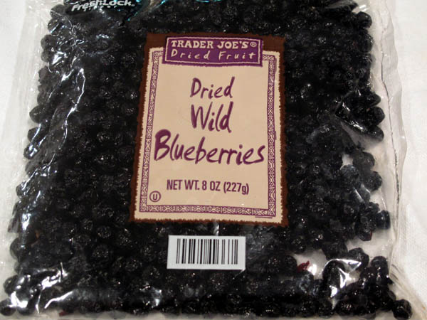 Trader Joes Dried Blueberries