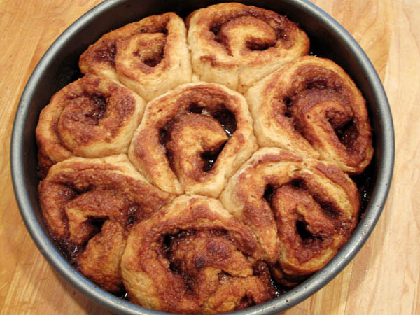 Cinnamon Bun baked