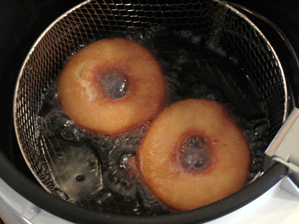 Buttermilk doughnut side 1 cook