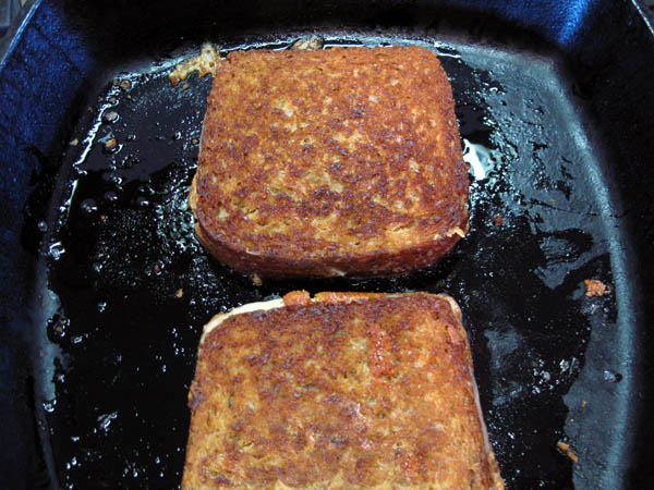 Grilled Cheese cast iron