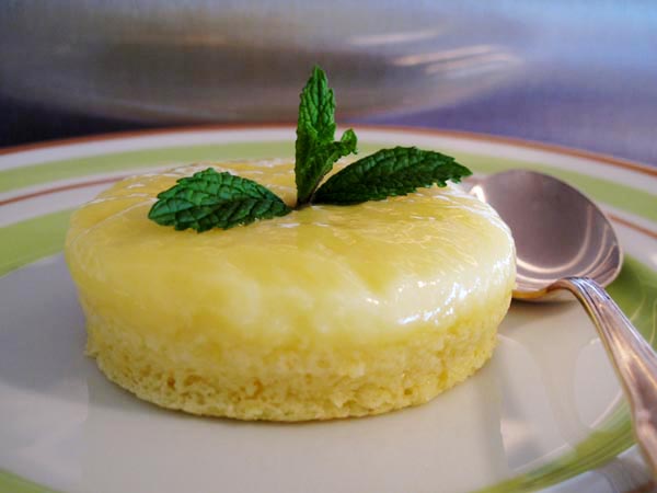 Lemon pudding cake