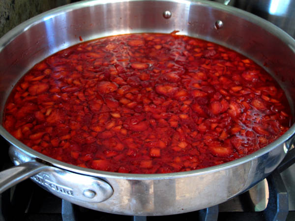 Strawberry Jam skillet