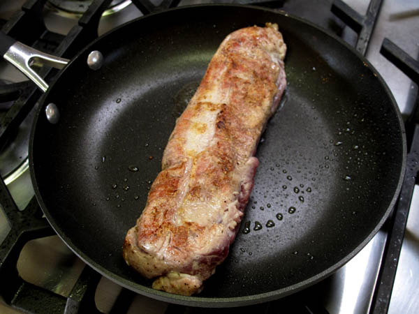 Pork tenderloin skillet