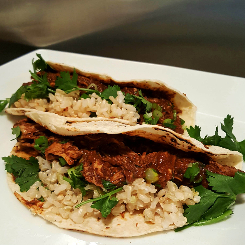 Turlkey mole tacos1