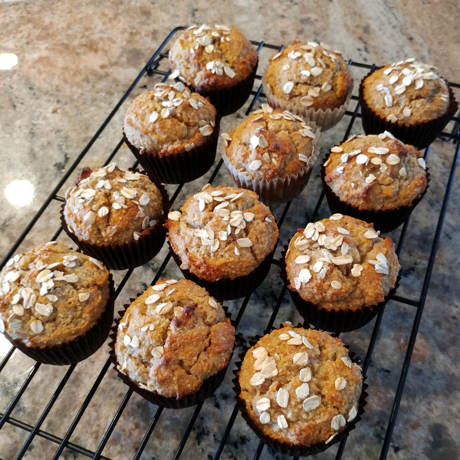 Gluten Free Banana Almond Flour Muffins 2