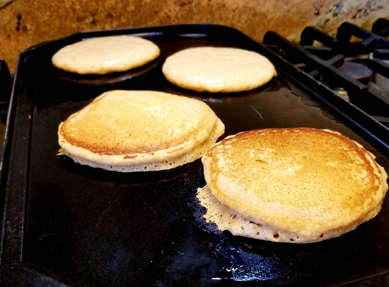 100 whole wheat pancakes griddle