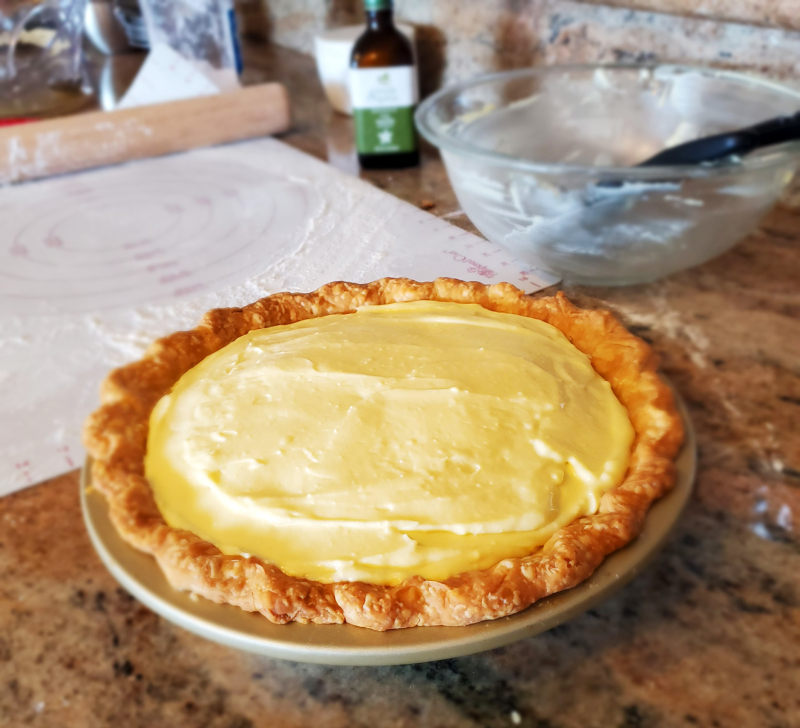 Blue Ribbon Banana Cream Pie bananas