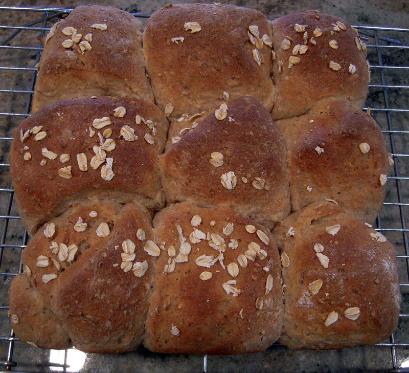 Wheat rolls