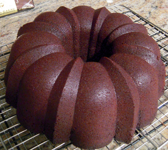 Chocolate Bundt 1