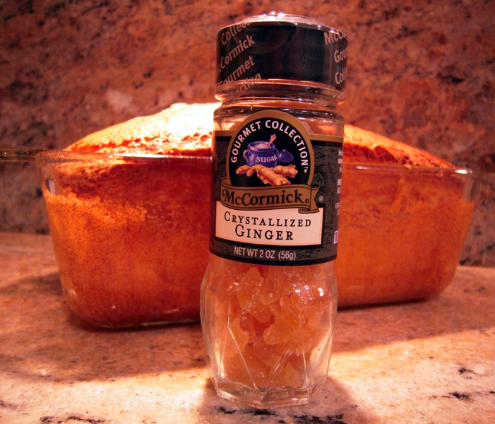 Pound cake ginger