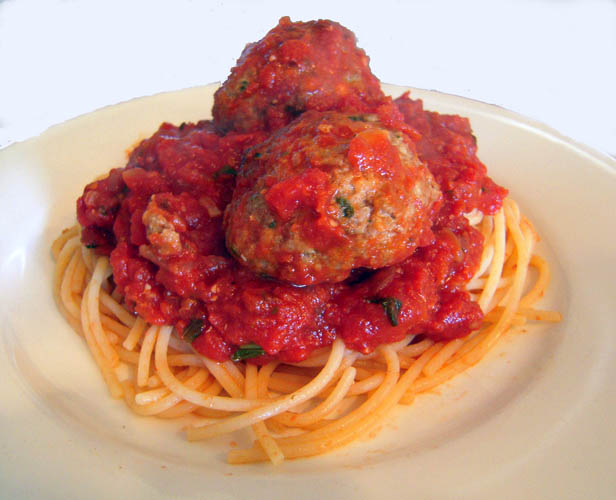 Spaghetti meatball2