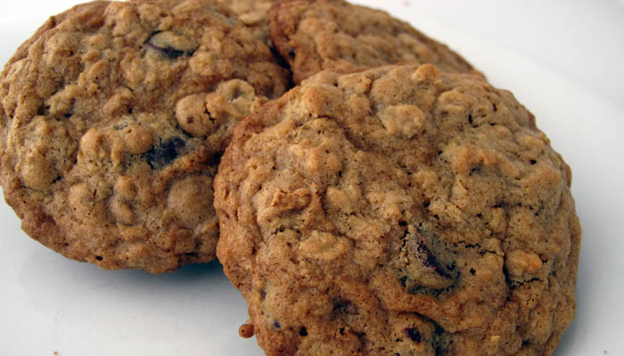 Oatmeat choc chip cookies
