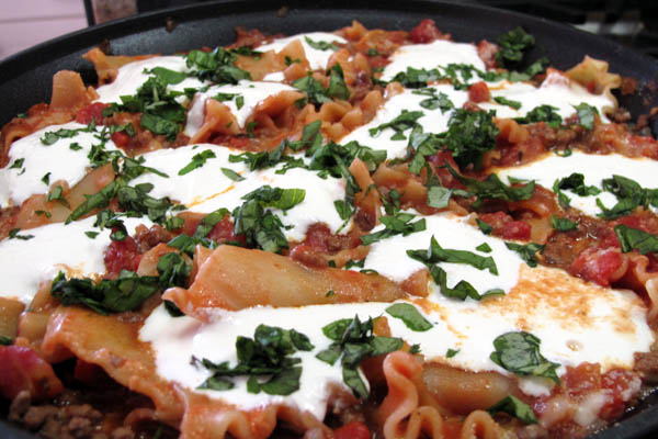 Skillet lasagna 2