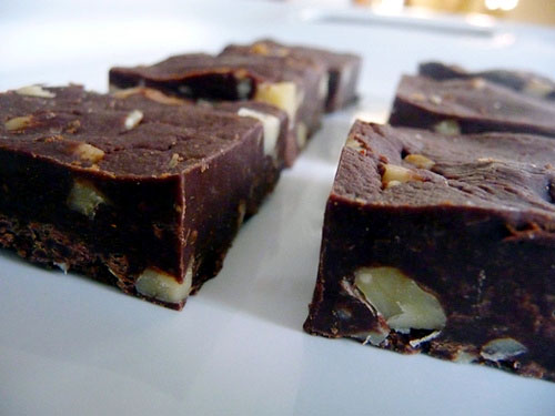 Chocoalte fudge pieces