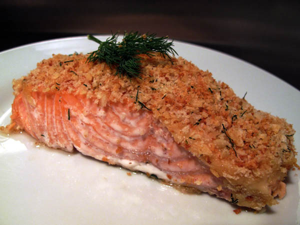 Salmon fillet plate