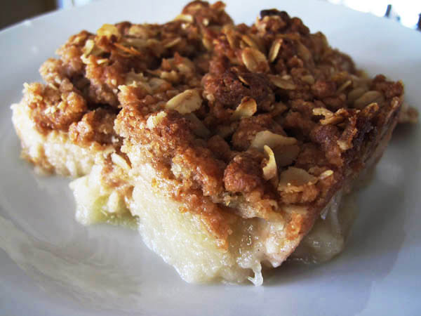 Apple crisp plate 2