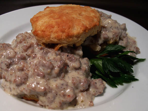 Biscuits gravy