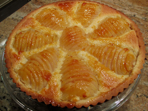 Pear tart whole