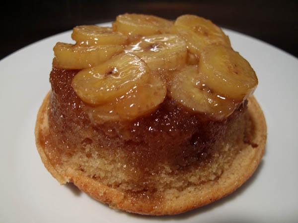 Bananas foster cakes