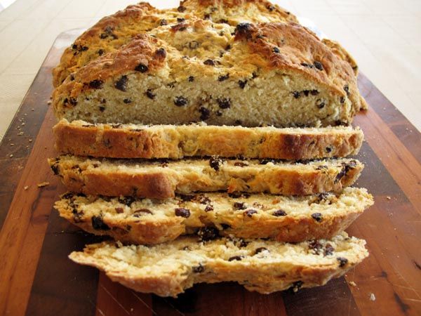 Irish Soda Bread sliced
