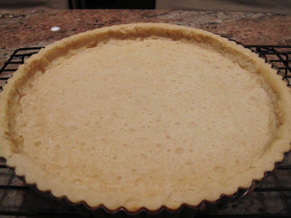 Pear tart shell