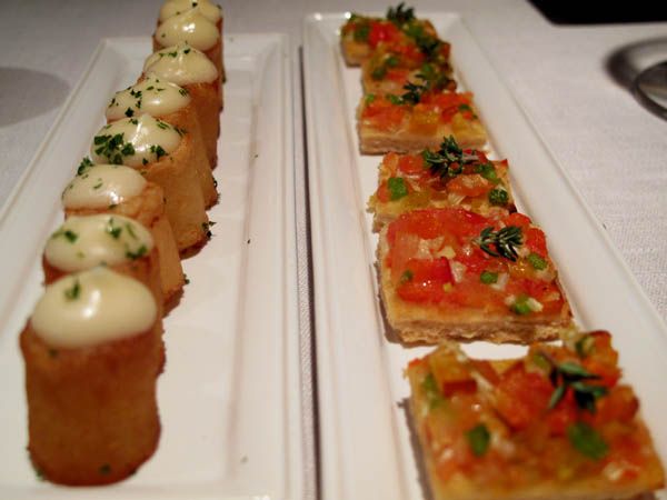 Arola snacks tomato crisps stuffed potatoes