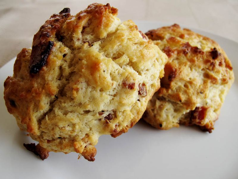 Bacon biscuits 1