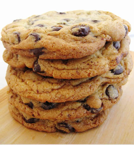 Jacques Torres cookies Stacked