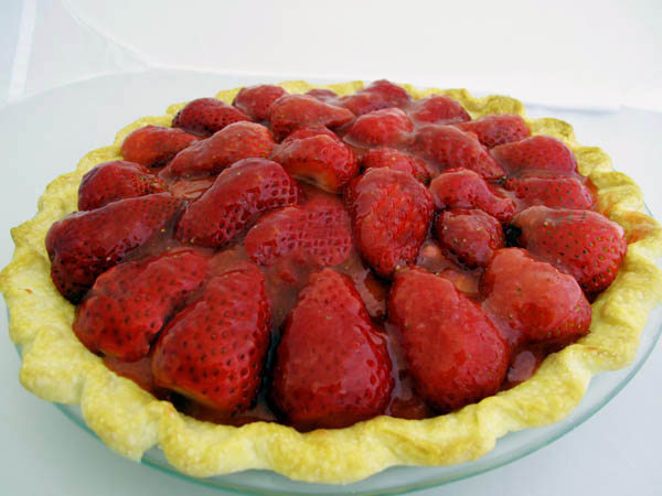 Strawberry pie 1
