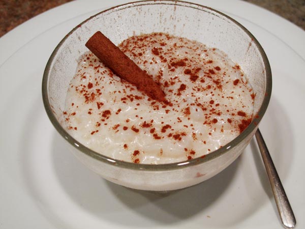 Rice pudding