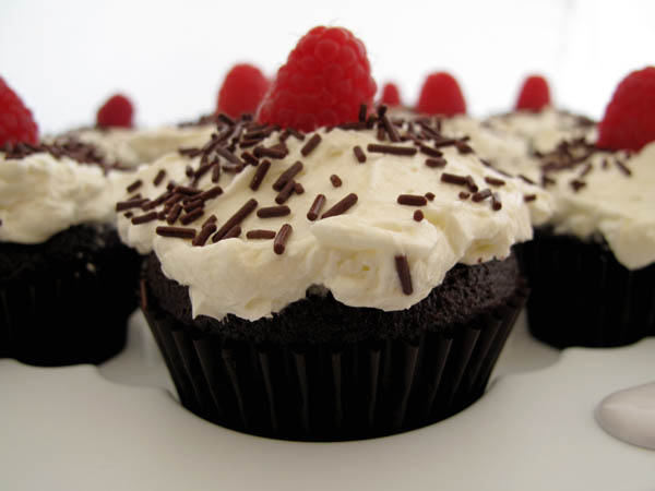 Dark Chocolate Cupcakes 2