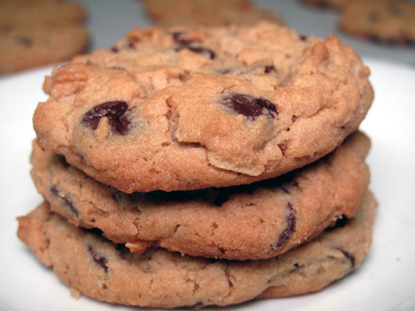 Peanut Butter Chocolate Chip Cookies 3