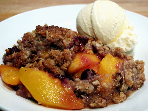 Peach crisp 1