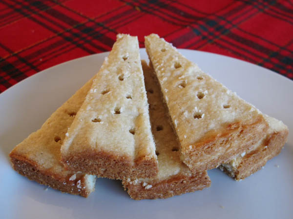 Shortbread cut