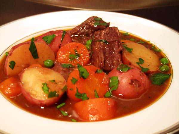 Beef stew bowl