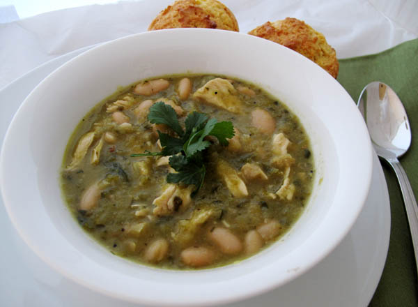 White bean chichen chili