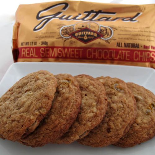 Earthy whole grain chocolate chip cookies
