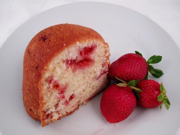 Strawberry Tea Cake