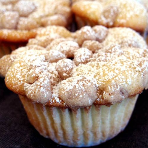 Coffee Cake Crumb Muffins