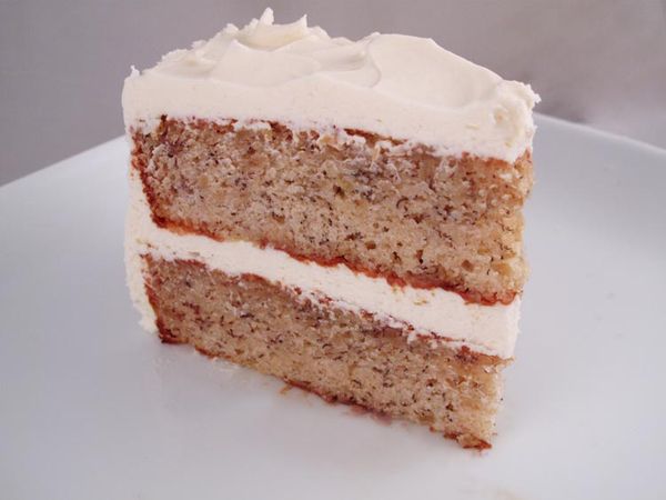 Banana Cake slice