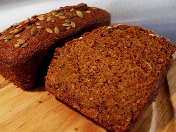 Whole Wheat Pumpkin Bread