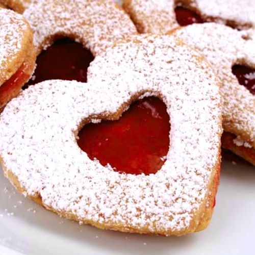 Linzer cookies