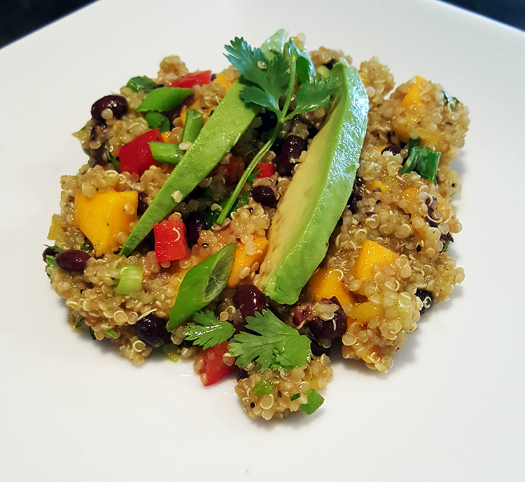 Quinoa Mango Black Bean Salad1a
