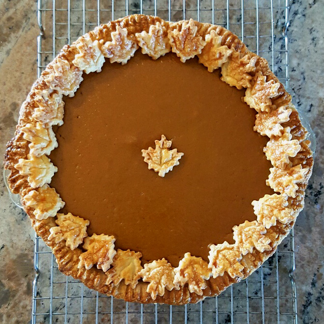 Worlds best pumpkin pie 1